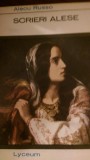 Scrieri alese Alecu Russo 1970