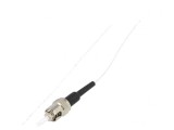 Cablul Fibra Optica ST/UPC 1m LSZH Alb, QOLTEC