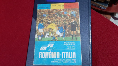 program Romania - Italia foto