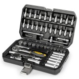 Set biti cu cheie clichet Fieldmann, 53 piese