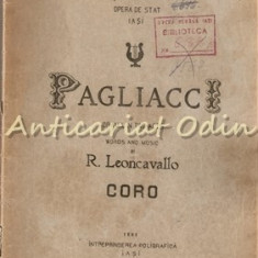 Pagliacci. Drama In Two Acts. Coro - R. Leoncavallo