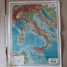 Har?i vechi Italia si Spania/Portugalia (planse din atlasul C. Teodorescu, 1924) foto