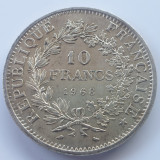 Franța 10 francs / franci 1968 argint, Europa