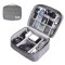 Organizator pentru cabluri/accesorii electronice, gri, 24.5x18.5x10 cm