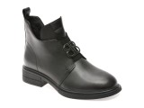 Ghete FLAVIA PASSINI negre, DX793, din piele naturala