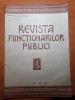 Revista functionarilor publici noiembrie-decembrie 1938-moartea maresal averescu
