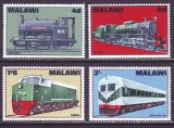 Malawi 1968 - Locomotive, trenuri, cai ferate, serie neuzata