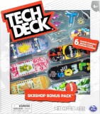 Set 6 mini placi skateboard, Tech Deck, Bonus Pack, Almost, Spin Master