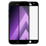 Folie de sticla 5D SAMSUNG Galaxy A3 (2017) (Negru) Full Glue