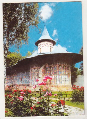 bnk cp Manastirea Voronet - Vedere - necirculata foto