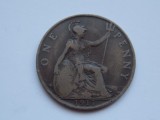 ONE PENNY 1917 GBR, Europa