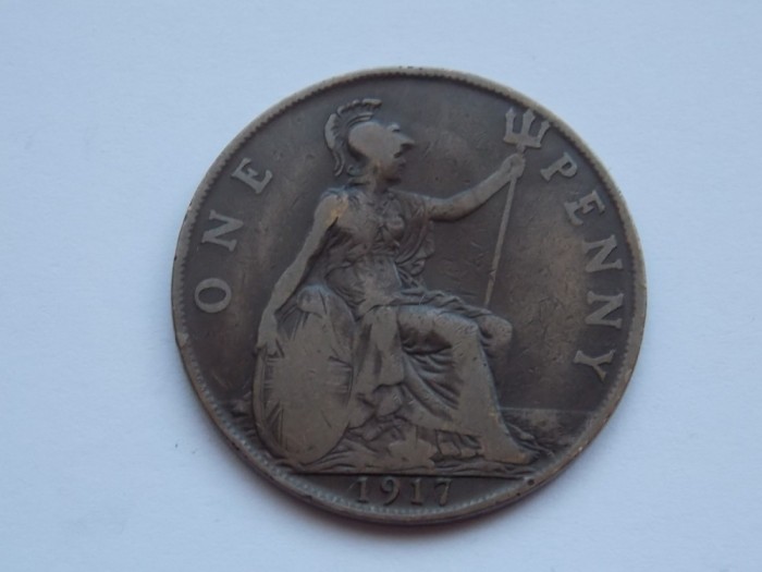 ONE PENNY 1917 GBR