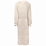 vidaXL Rochie de Noapte Crem xxl Bumbac