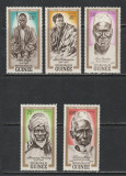 Guinea 1962 - Eroi si Martiri Africani 5v MNH, Nestampilat