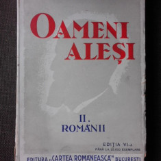 OAMENI ALESI, ROMANII - I. SIMIONESCU VOL.2