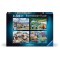 Ravensburger - Puzzle vacante placute si vesele 4x500 piese