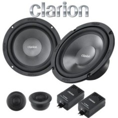 Difuzoare Auto Clarion, SH1636C, Set componente 2 cai + accesorii, 6,5 inch,