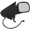 Oglinda exterioara Chrysler Voyager (Rg/Rs) 01.2000-01.2008 partea dreapta Best Auto Vest crom convex carcasa neagra reglare electrica cu incalzire