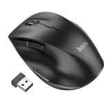 Mouse wireless hoco 2.4g, 1600 dpi mystic, black