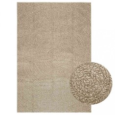 vidaXL Covor ZIZUR aspect iută 140x200 cm, pentru interior și exterior 4010408