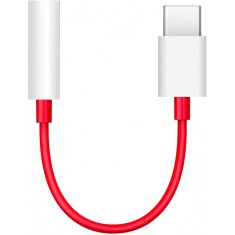 Adaptor Audio USB Type-C la 3.5 mm OnePlus, Rosu 1091100049 foto