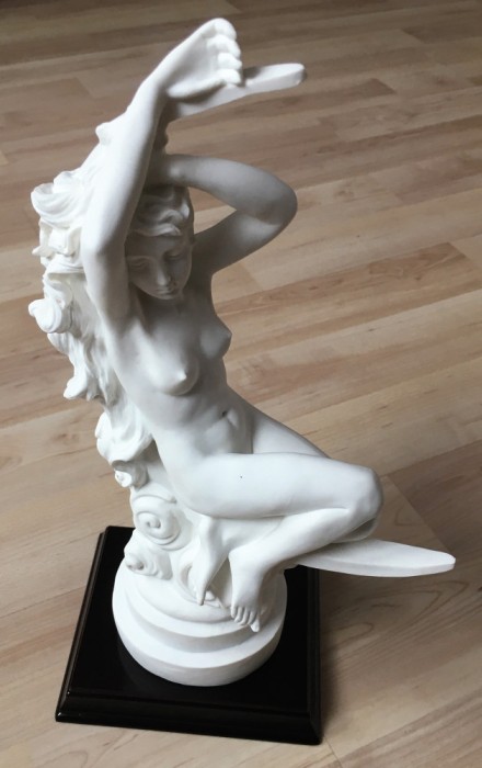 Statue / Sculptură - rășină epoxidica / Ipsos - Luna - Zeita romană a lunii