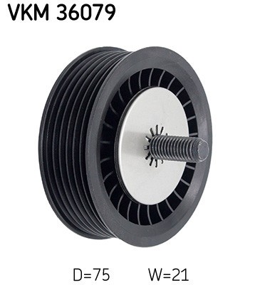 SKF VKM 36079 Rola ghidare/conducere, curea transmisie foto