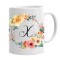 Cana alba personalizata cu initiala X, INOVATIX&reg;. 330ml