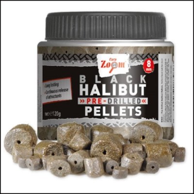 PELETE GAURITE CARP ZOOM BLACK HALIBUT 8MM 120GR foto