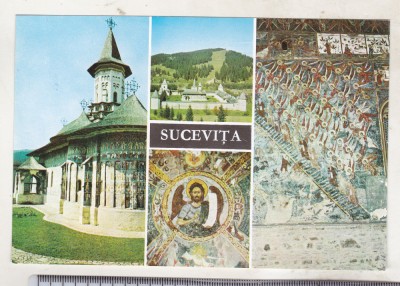 bnk cp Manastirea Sucevita - Vedere - necirculata foto
