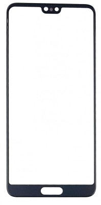 Geam cu OCA Huawei P20 BLACK foto