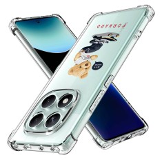 Husa antisoc pentru xiaomi redmi note 14 pro 4g / poco f7, airbag pro, let&acirc;s move forward