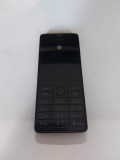 Carcasa Nokia 515 Originala Metalica (Fata, Spate, Mijloc) + Taste - Neagra - Folosita