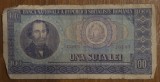 100 lei 1966, RSR / Rom&acirc;nia, circulată