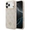 Husa MagSafe pentru Apple iPhone 17 Pro Max, Guess, 4G Strass Logo, Roz