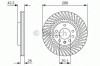 Disc frana SAAB 9-3 Cabriolet (YS3D) (1998 - 2003) BOSCH 0 986 479 884