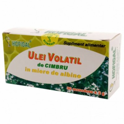 Ulei Volatil Cimbru in Miere Hofigal 30monodoze foto