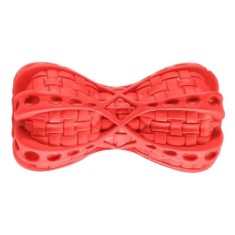 Jucarie de mestecat pentru caini Pleasantsong, 13.9 x 6.9 x 6.9 cm, cauciuc, rosu foto