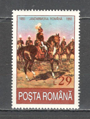 Romania.1993 100 ani Jandarmeria ZR.905 foto