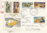 Romania, FDC circulat extern (11), Ungaria, 1984