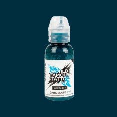 Tusuri Tatuaje - Culori WORLD FAMOUS 30 ml - Dark Slate 1