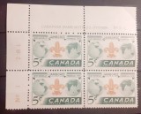 Cumpara ieftin Canada 1955 , scutism,cercetasi, Reuniune mondială Niagara - Ontario, 1v. Mnh