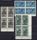 Romania 1934 - Lp 106 - Munca noastra romaneasca - LNFR - bloc de 4 - MNH***