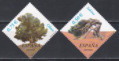 Spania 2002 - Copaci, MNH foto