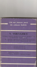 V. VOICULESCU - ULTIMELE SONETE INCHIPUITE ALE LUI SHAKESPEARE IN TRADUCERE IMAG foto