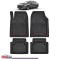 Covorase Auto TeamCar&reg; Tip Tavita Compatibile Mazda 3 Generatia IV (2019+) Negru Material Rezistent