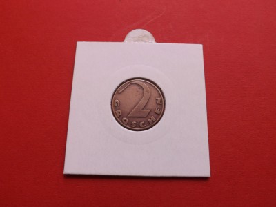 Austria 2 Groschen 1928 foto