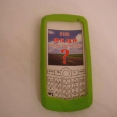 Husa Silicon Blackberry 8100 Verde PROMO