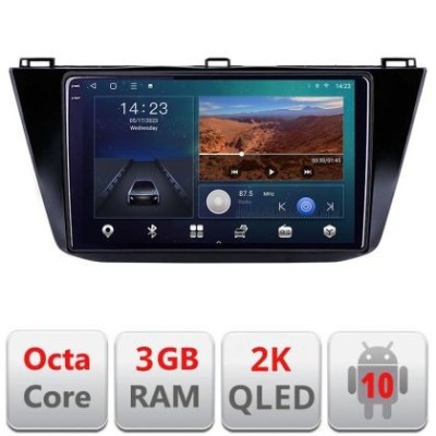 Navigatie VW Tiguan 2016- B-5883 Android Ecran 2K QLED octa core 3+32 carplay android auto KIT-5883+EDT-E310V3-2K CarStore Technology foto