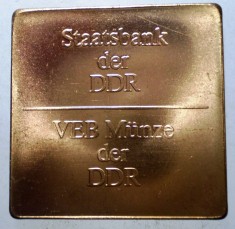 7.411 GERMANIA RDG DDR BERLIN STAATSBANK VEB MUNZE foto
